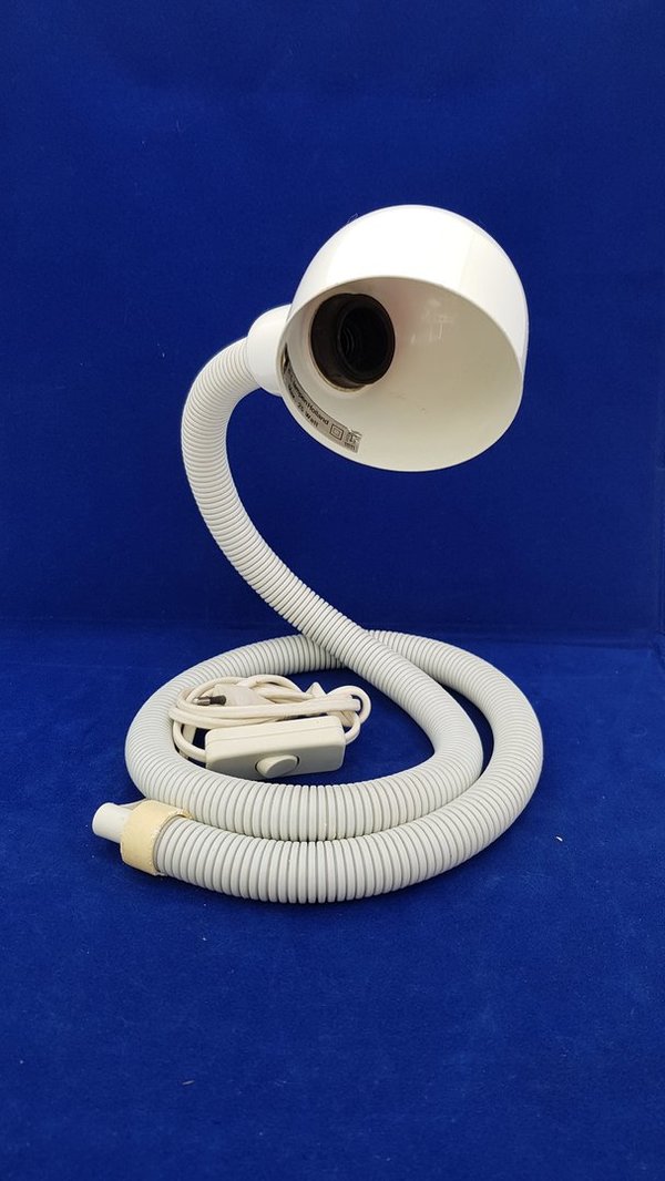 Vintage slangenlamp, tafellamp, geïnspireerd door Isao Hosoe - jaren 70