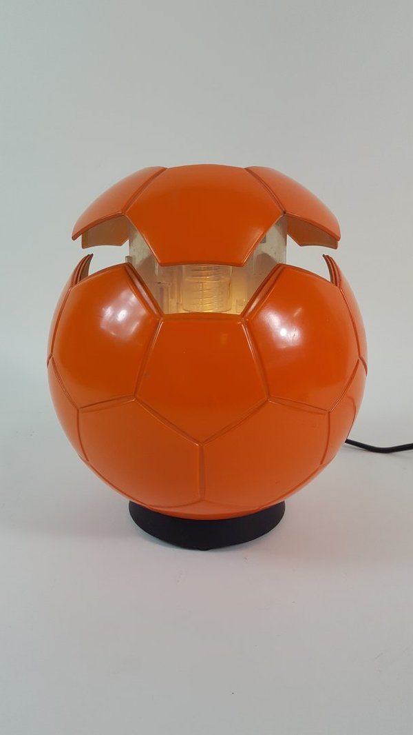 Retro voetballamp, tafellamp voetbal, Isi-illumination
