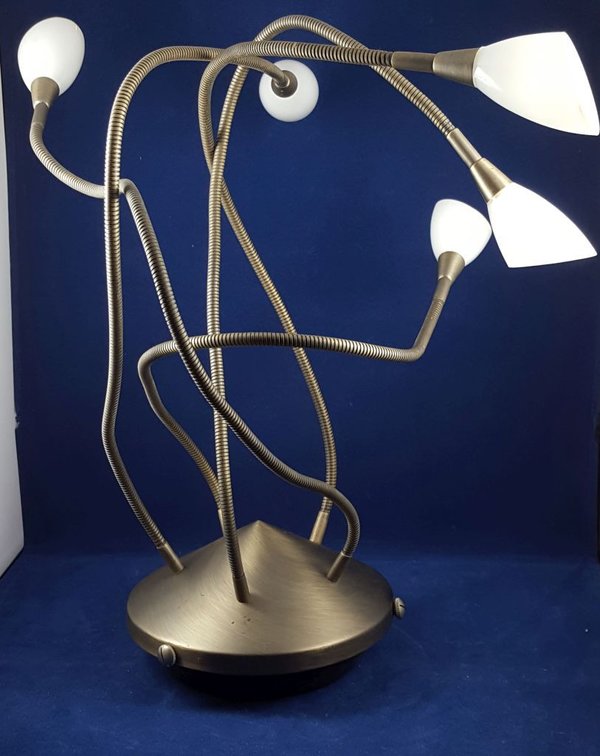 Vintage design tafellamp (of plafondlamp) buigbare armen